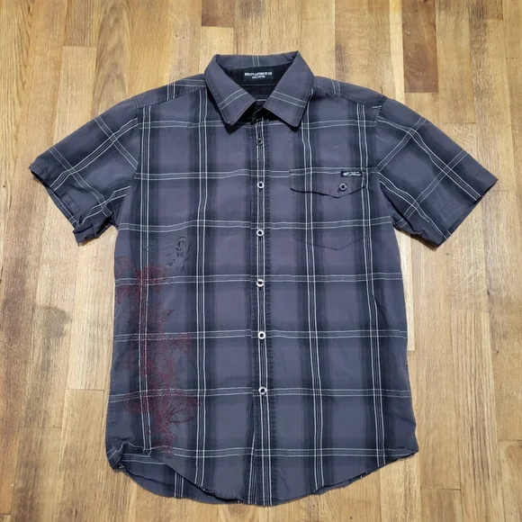 Boys Fox Racing button down shirt